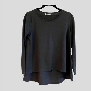 NICE-FOREVER, WOMENS BLACK TOP, SIZE S.